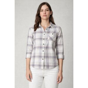 Patagonia Plaid Button Up Shirt Organic Cotton Women’s Size 2